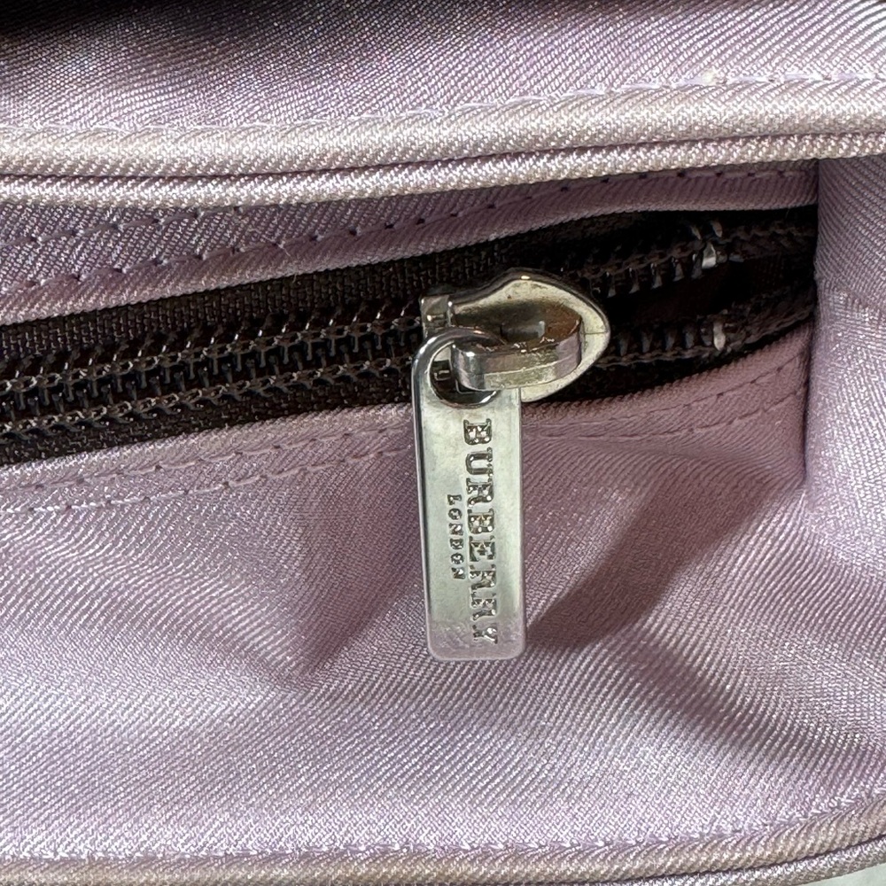 ๐SOLD๐ Burberry Blue label Pink Nova Check Mini Tote with COA - Picture 7 of 14